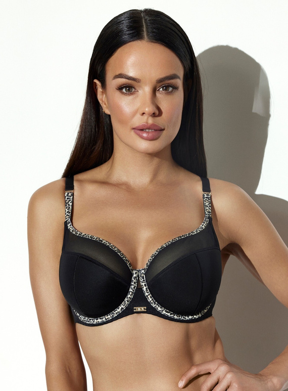 Ava 2272 Black Panther Бюстгальтер Semi Soft з кісточками Чорна Пантера