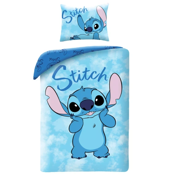 Постільна білизна бавовняна Halantex Lilo i Stitch 140x200 двостороння 70x90