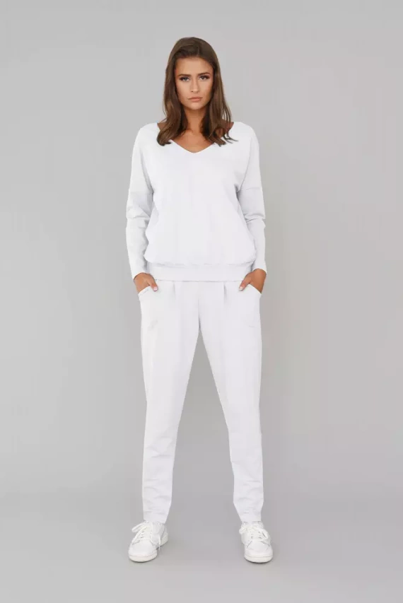 Костюм жіночий Karina Italian Fashion, - білий