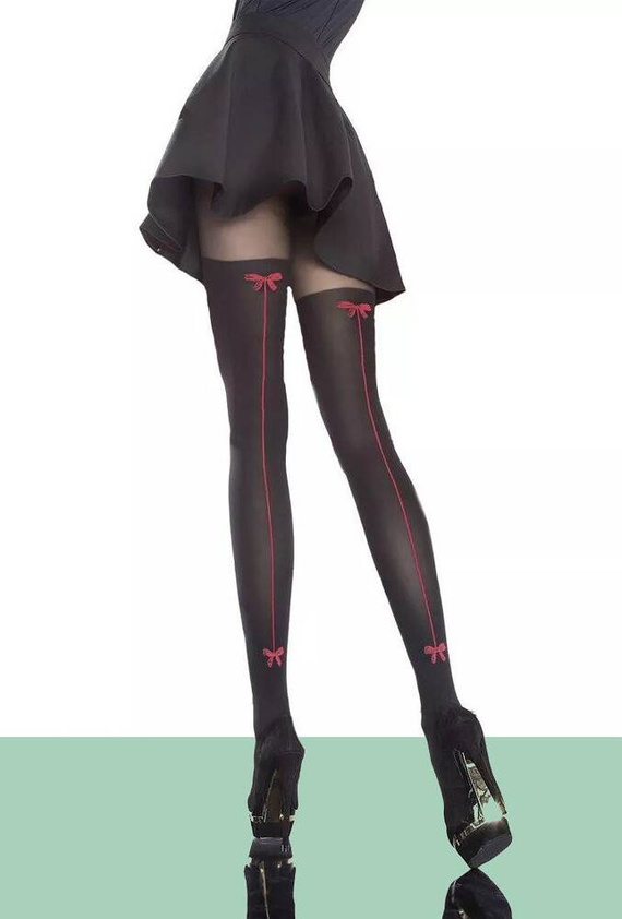 Колготки жіночі 40 den G 5596 Canella Fiore, - black 