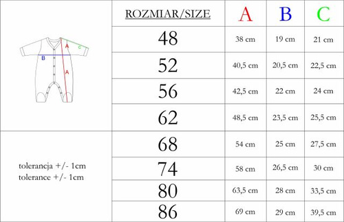 Піжама для немовлят Nicol Tosia 225033 100% бавовна, без ніжок, з котиками