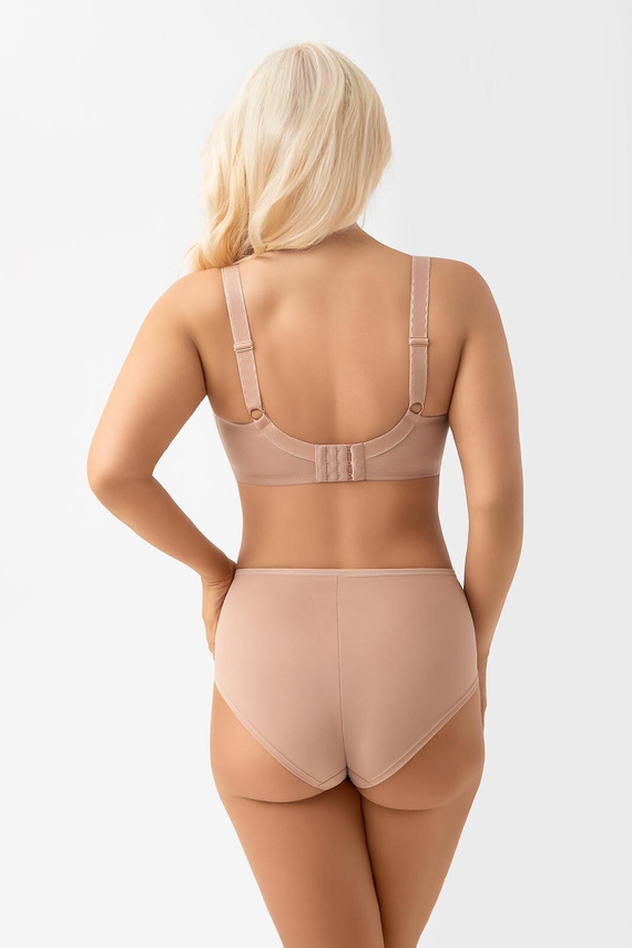 Бюстгальтер Soft Gorsenia K937 Evia Cappuccino м’який для великого бюста