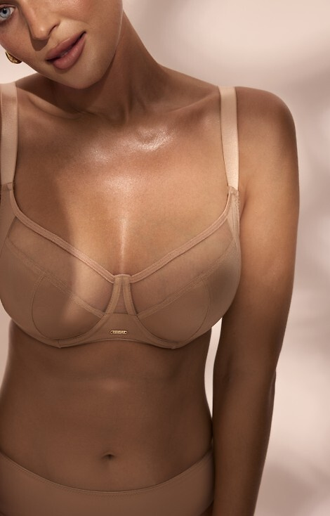 Бюстгальтер Soft Carmen Big SC-1169 Kinga – Кісточки, Сітка, Великий Бюст