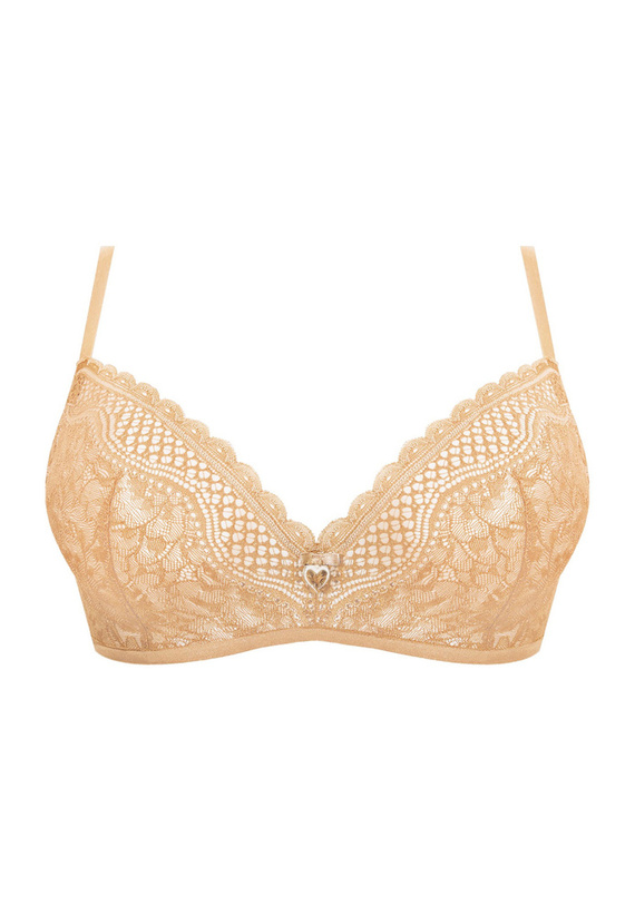   Бюстгальтер push-up Clarisa Nipplex,- бежевий
