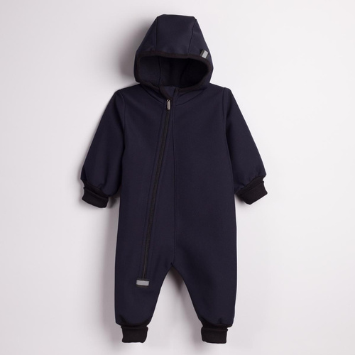 Дитячий комбінезон Nicol 229084 Softshell з флісом, темно-синій