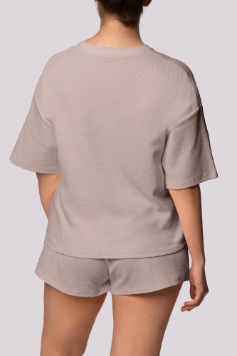 Піжама жіноча  Cozy shortsleeve Mona,-рожевий